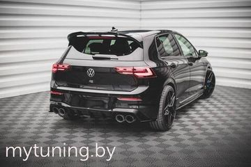 Сплиттеры бампера заднего боковые V.2 для VOLKSWAGEN Golf VIII R (20-...)