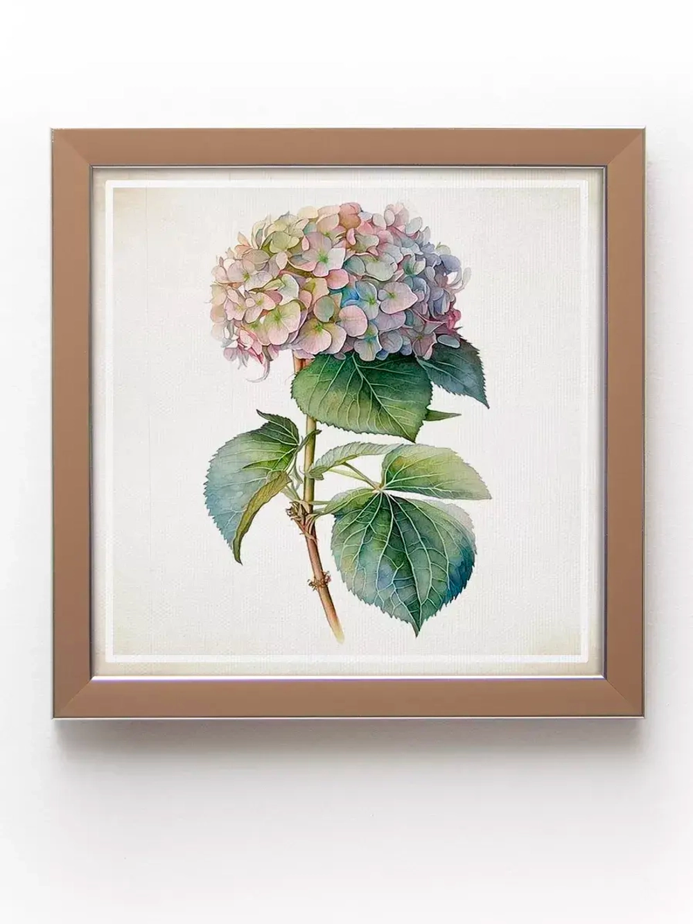 Картины на стену интерьерная на холсте 4 шт, 23*23 см