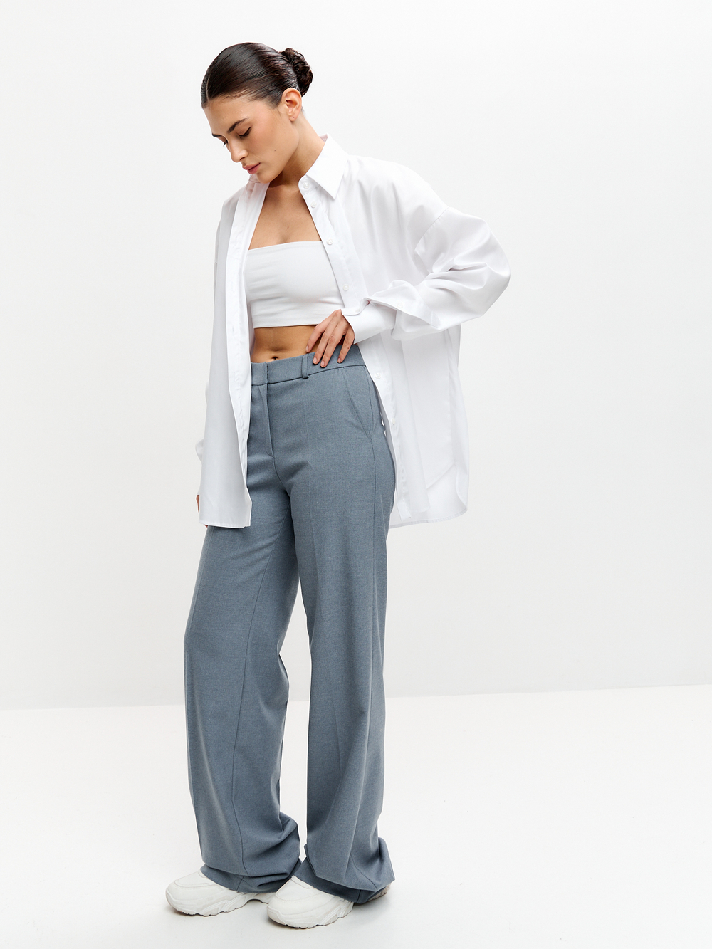 Голубые брюки Loren