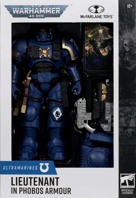 Фигурка McFarlane Toys Warhammer 40000 Figures Wv11 Lieutenant In Phobos Armor (Space Marine)