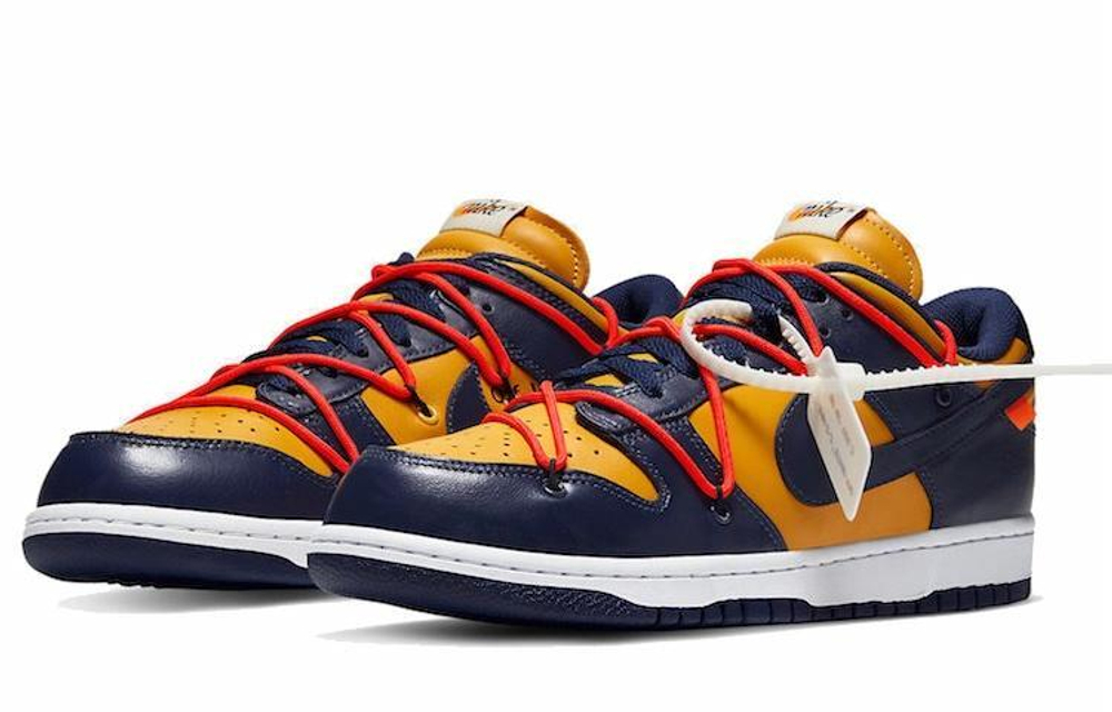 Кроссовки Off-White X Nike Dunk Low Lthr Ow