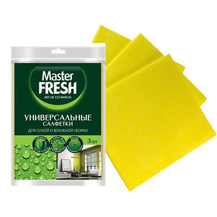 Салфетки универсальные Master Fresh 3 шт
