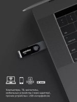 4GB USB Smartbuy Twist black