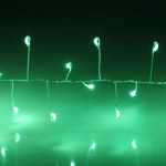 Гирлянда для дома 2,0 м 150 ламп LED «Мишура», IP-40, Зеленый