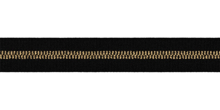 Лента отделочная, р.90292,  25 мм  черн.-зол.