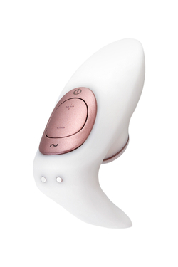 Стимулятор для пар Satisfyer Pro 4 Couples, вакуум-волновой бесконтактный, силикон, белый, 19,5 см.