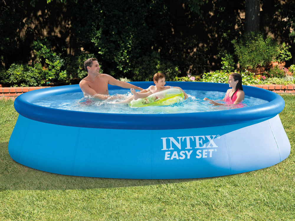 Бассейн надувной Intex Easy Set 366х76 см + фильтр-насос 2006 л/ч (28132)