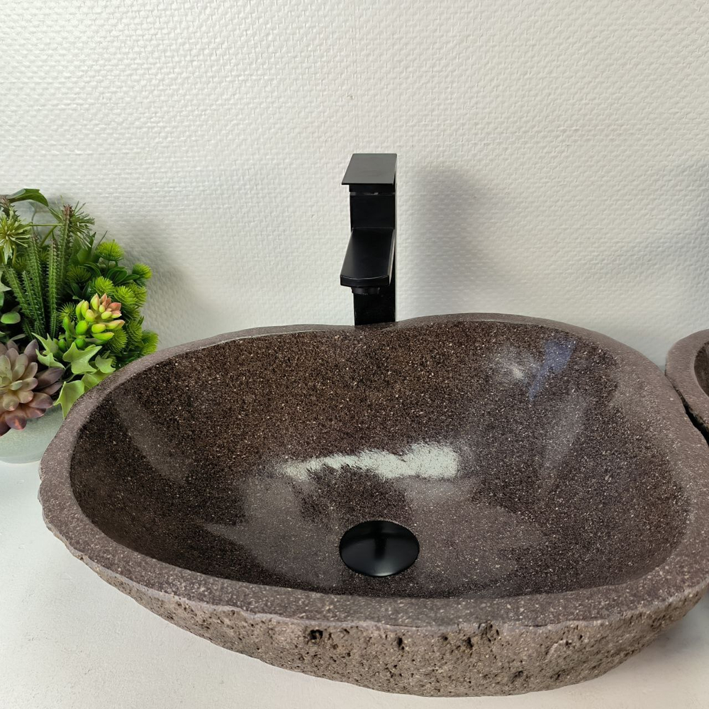 Раковина из речного камня ПАРА! RS-65358 49*39*15 0865