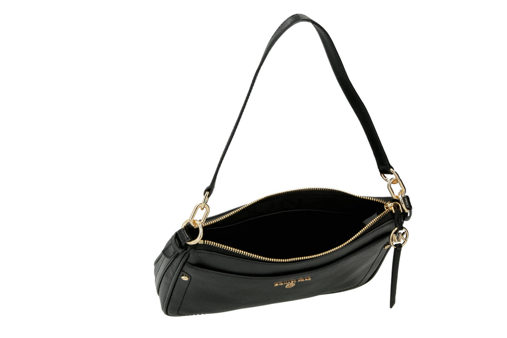 кожаная сумка через плечо jet set Michael Kors - черный(32S1GT9C8L)