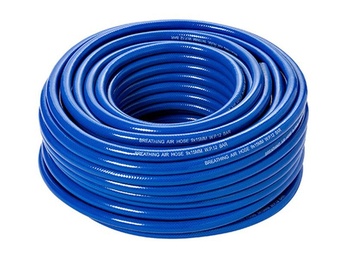Рукав воздушный для дыхания пескоструйщика d=9 мм. бухта 40 метров синий GN AIR HOSE