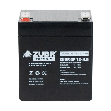Аккумулятор ZUBR GP12-4,5