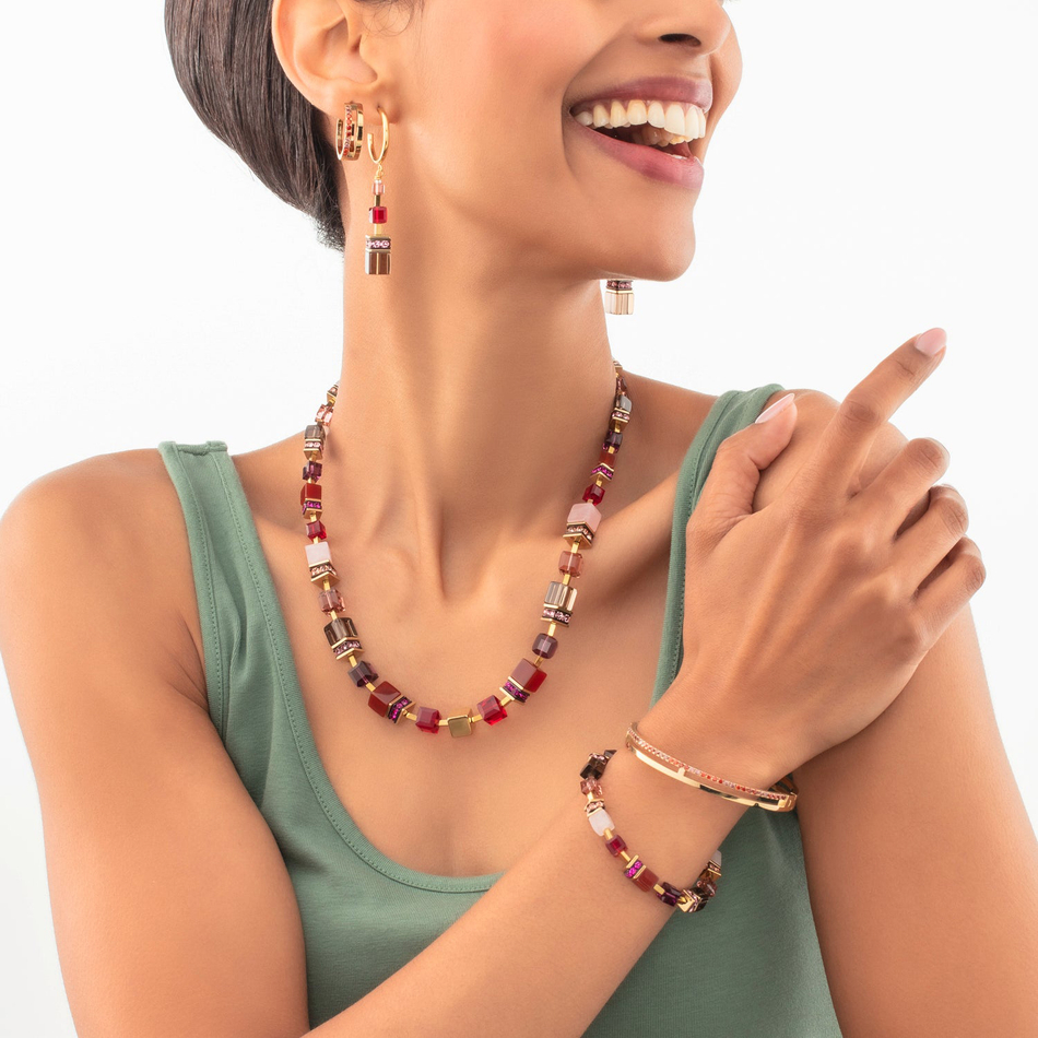 Серьги Coeur de Lion Red-Gold 3039/21-0316