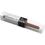 УЦЕНКА Ручка перьевая Berlingo Nature, черная, 0.8 мм, красное дерево