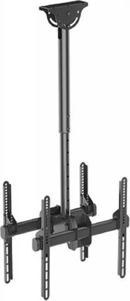 Кронштейн для телевизора Arm Media LCD-1850 черный 26"-65" макс.90кг потолочный поворот и наклон