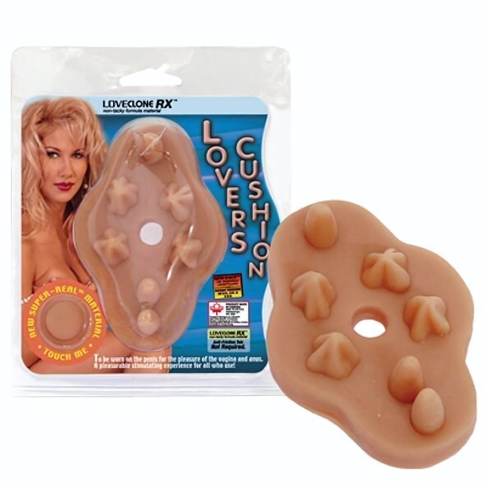 Стимулирующая насадка на пенис Lovers Cushion (Цвет: телесный)