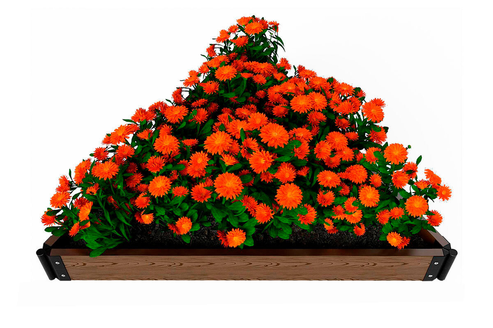 Доска грядочная Holzhof 150*25*2950мм, тиснение 3D