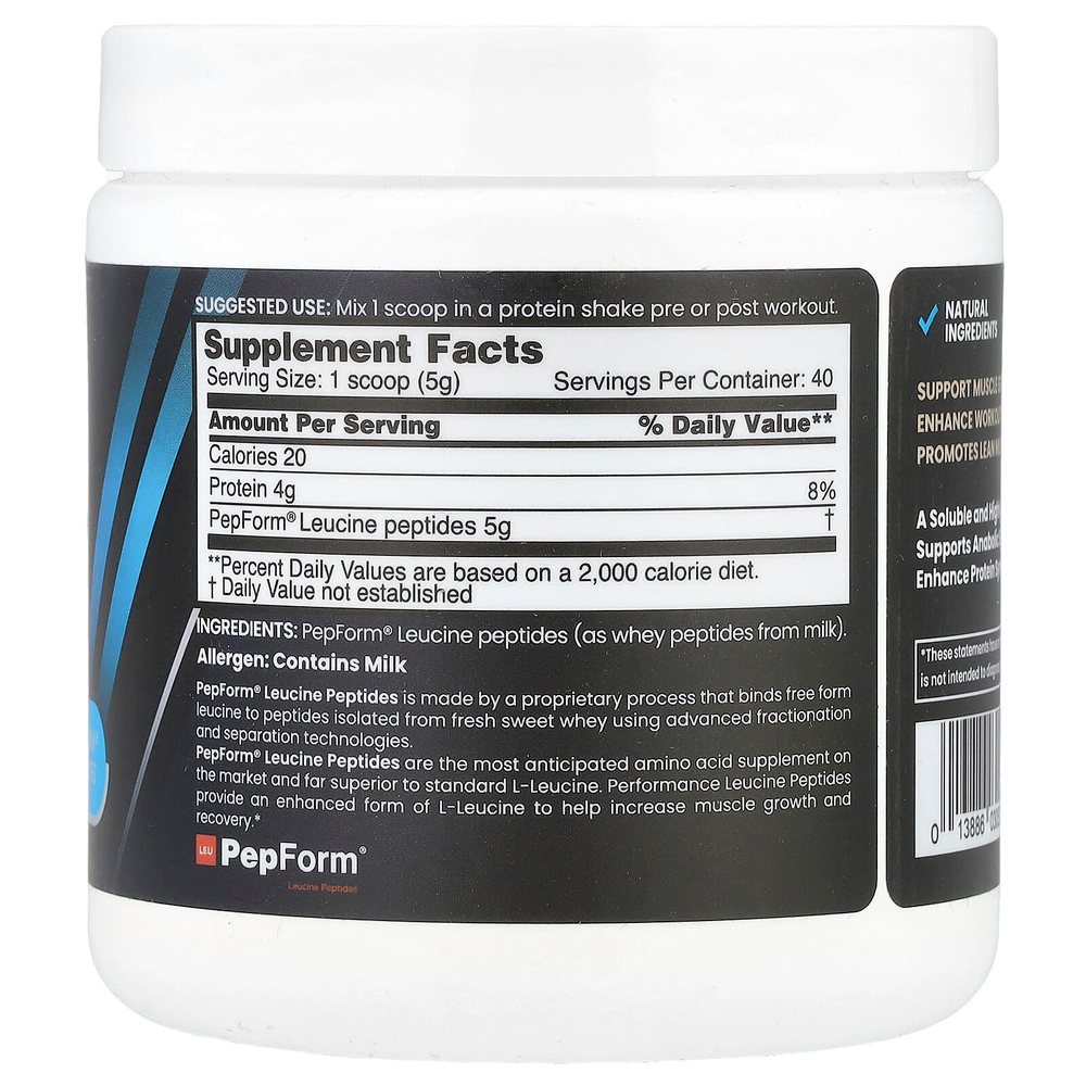 NB Pure, Performance Leucine+, 200 г (7,05 унции)