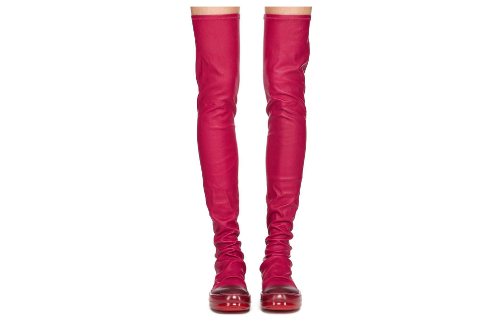 RICK OWENS/RO Over the knee Boots Women"s Pink