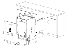 Встраиваемая посудомоечная машина Beko BDIS25063