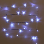 Гирлянда для дома «Водопад» нить 9,5м 100 ламп LED прозрач.пров, 8 реж,IP-20, Белый (возможность соединения)