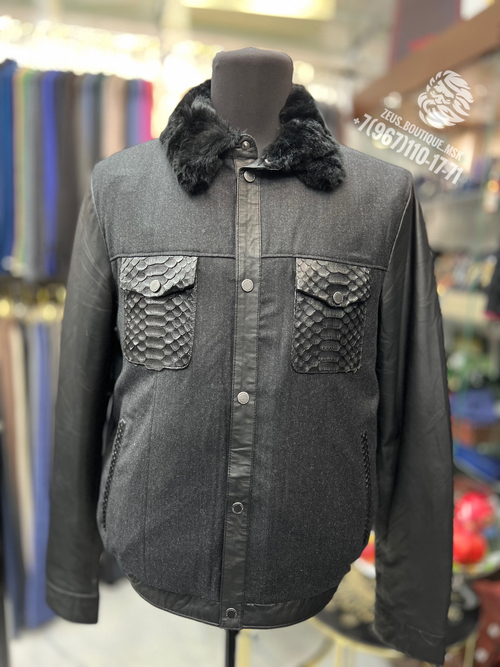 Комбинированная куртка Loro Piana с мехом внутри