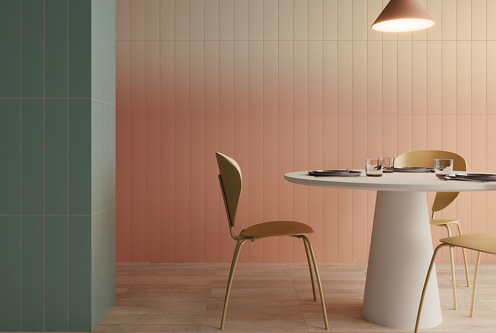 Wow Melange Talc Rose 10.7x54.2