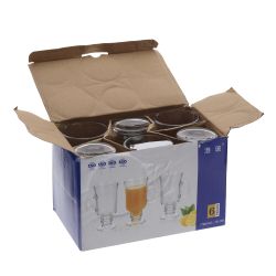 GAEM Набор из 6-ти бокалов для глинтвейна 210 мл, L23 W15 H14,5 см