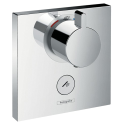 Смеситель встроенный термостат с запорным клапаном Hansgrohe ShowerSelect Highflow 15761000
