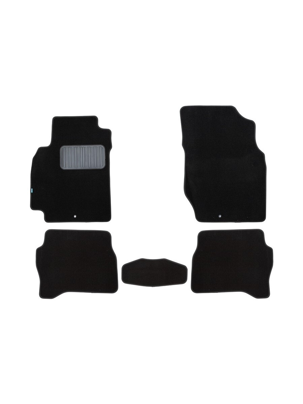 Коврики в салон для NISSAN Almera Classic 2006-2013, седан, 5 шт. (текстиль) KLEVER03361622110KH