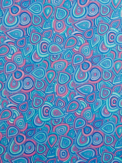 Ткань бязь плательная, рис. "Пейсли", ширина 150 см, арт. 161