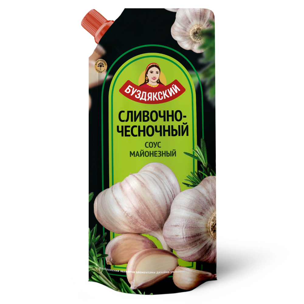 Соус Сливочно-чесночный Буздятский 190 гр