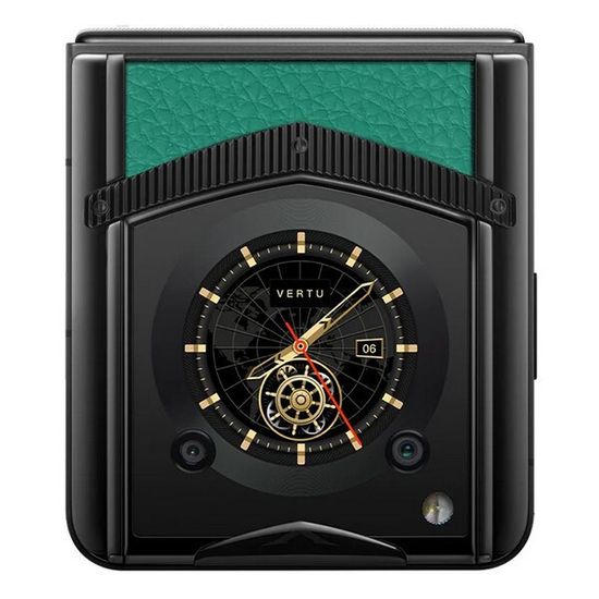 Vertu Ironflip Verona Green (кожа теленка)