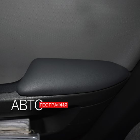 Мягкие накладки на ручки дверей Hyundai Santa Fe (2000-2006) из экокожи