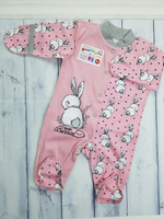 Комбинезон с царапками "Зайка в травке" (Карапуззики) (Размер: 62)
