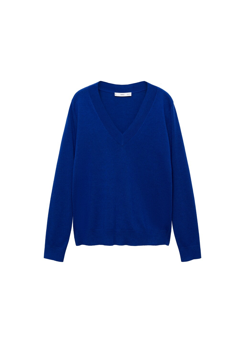 Пуловер из трикотажа