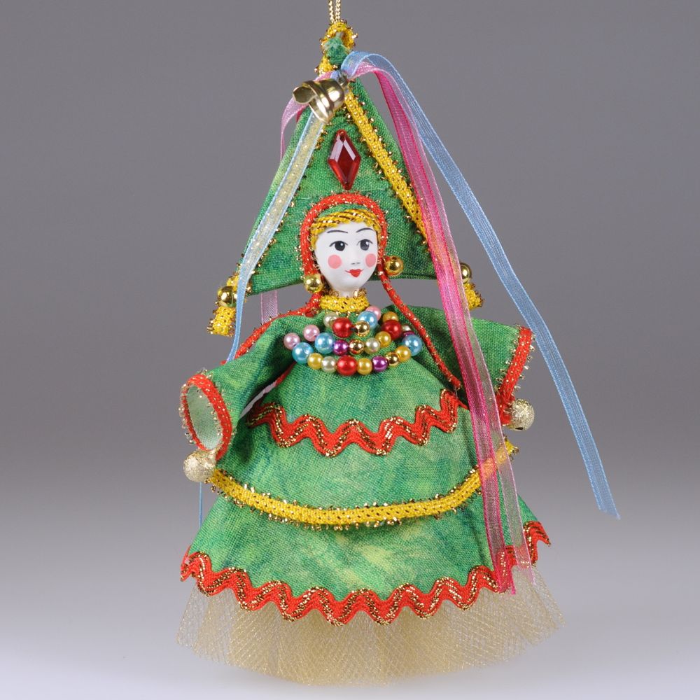 Малая подвесная кукла Ёлочка