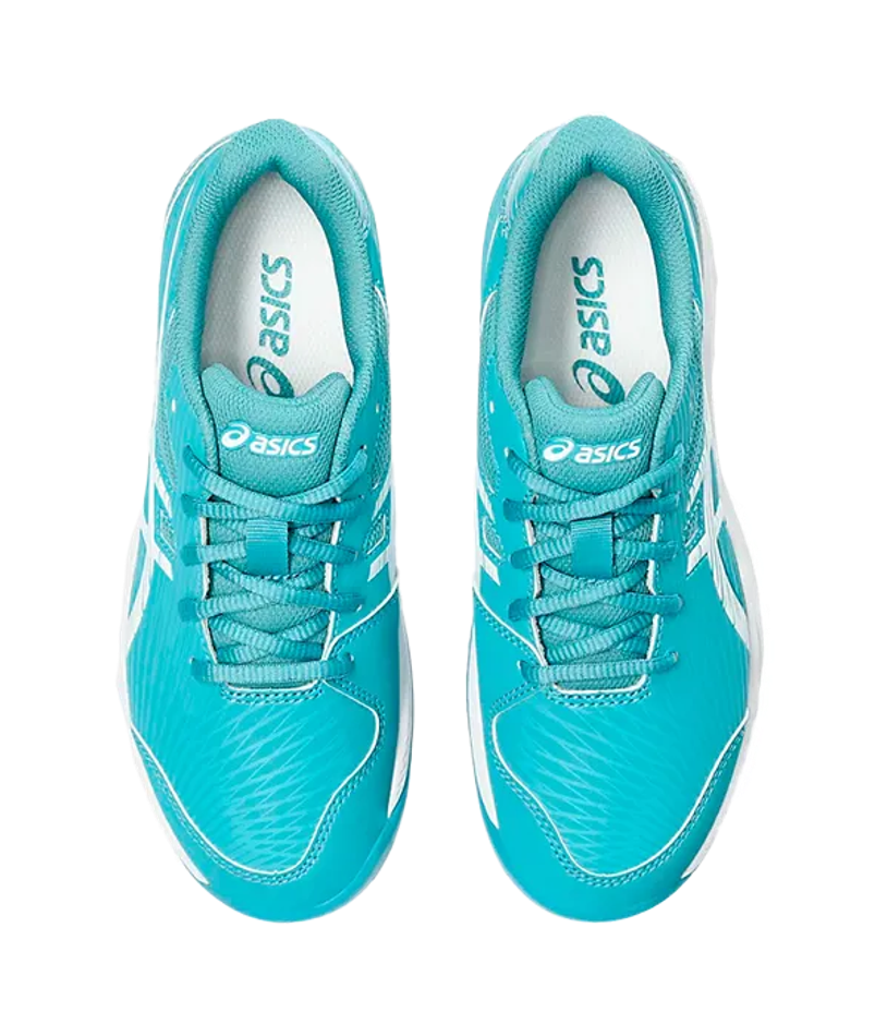 Asics Gel-Game 9 GS Clay-OC Детские кроссовки Серый Синий-Белый