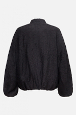 Бомбер из жатой вискозы