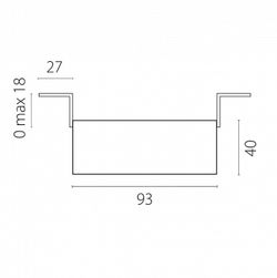 Встраиваемый светильник Lightstar Domino G214607