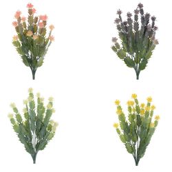 GAEM Цветок искусственный (блок 2шт), L12 W11 H40 см, 4в.