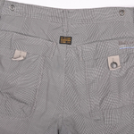Серые карго шорты G-Star Raw в мелкую клетку, L (34)