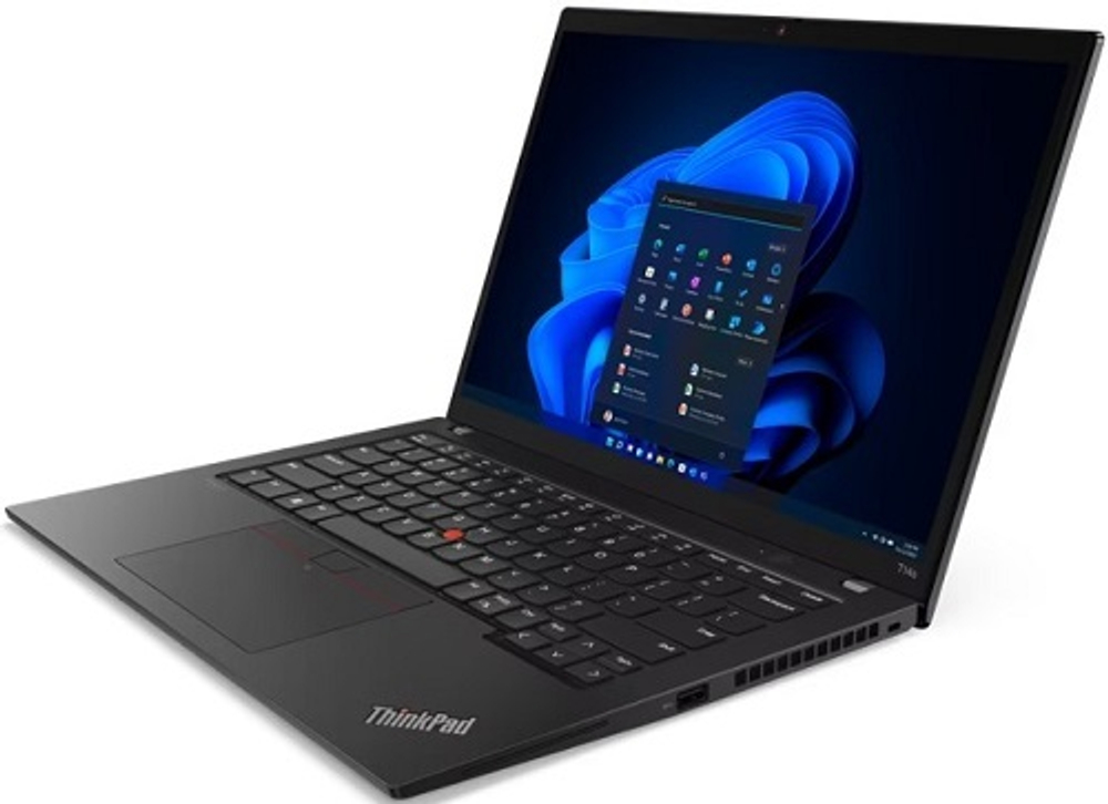 Ноутбук  Lenovo ThinkPad T14s Gen 3 14 ", Core i7, 16 Гб RAM, 1 Тб SSD, Iris Xe Graphics, Черный