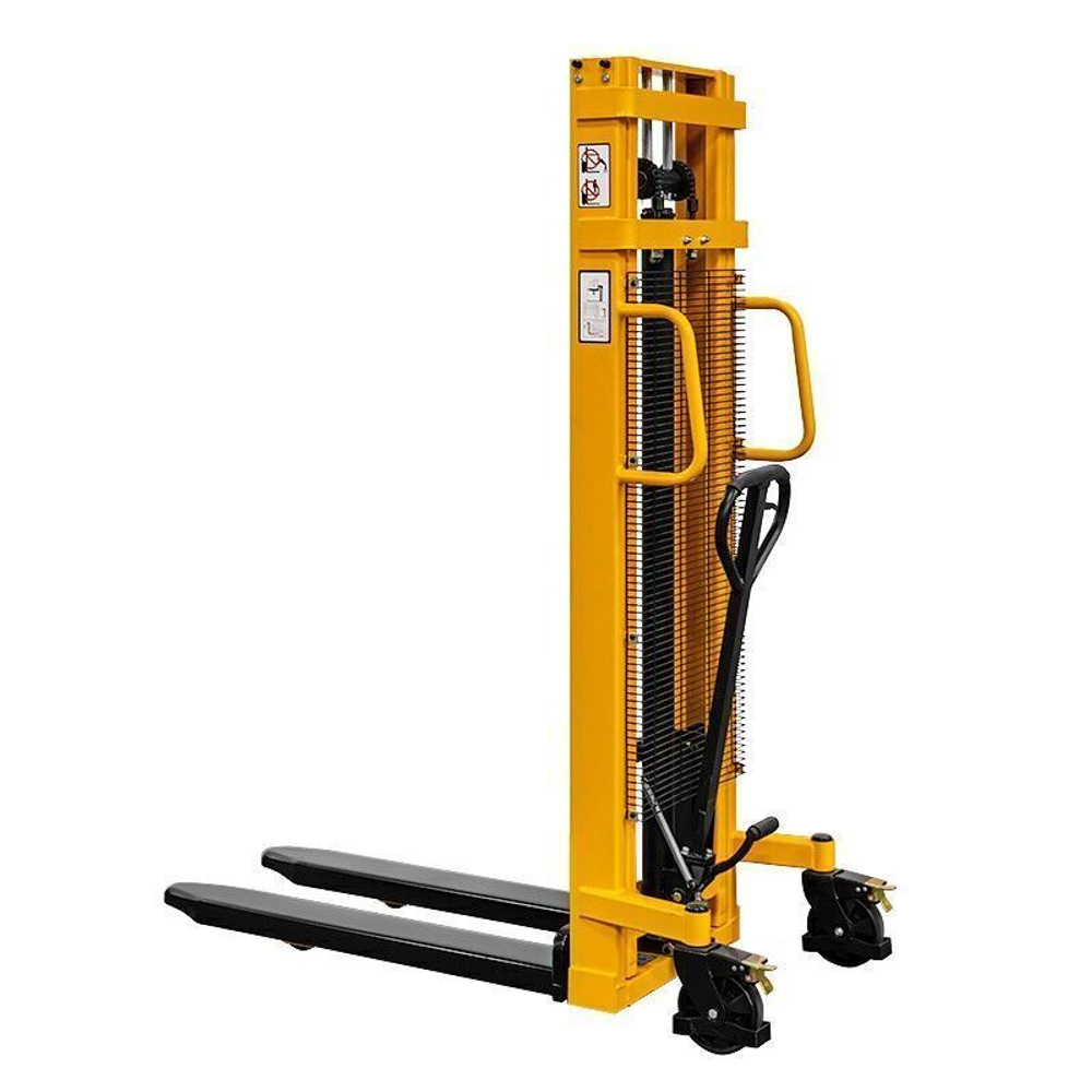 Ручной гидравлический штабелер SDJ 1030 (г/п 1 т, 3 м, фиксированные вилы) SMART