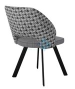 Стул DikLine 274 поворотный опоры чёрные