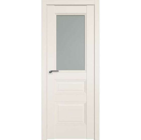 Фото межкомнатной двери unilack Profil Doors 67U магнолия сатинат стекло матовое