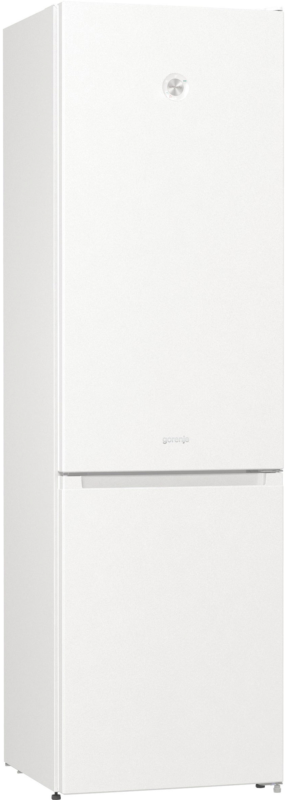 Отдельностоящий двухкамерный холодильник Gorenje NRK 6201 SYW