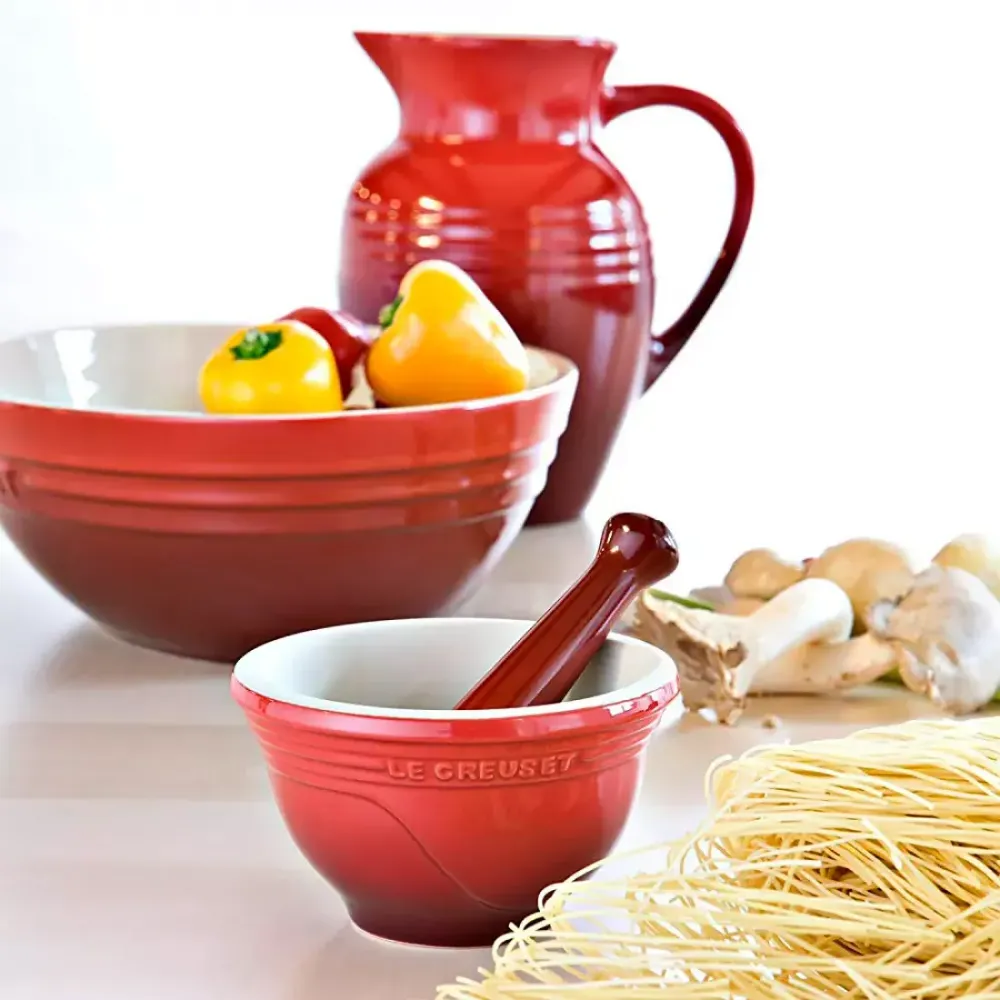 Ступка с пестиком Le Creuset, Желтая - 5