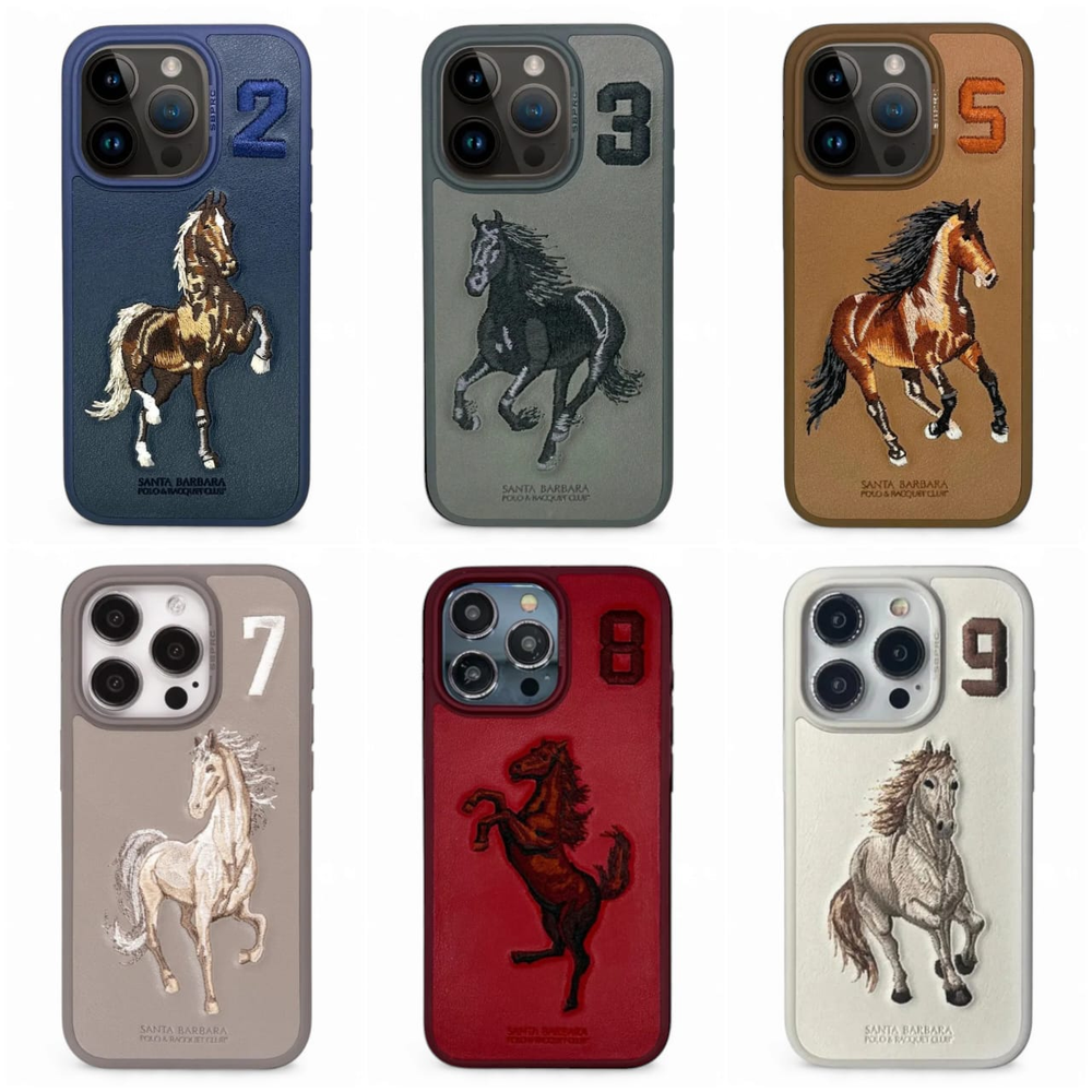 Чехол Santa Barbara Polo Leather Case для iPhone 15