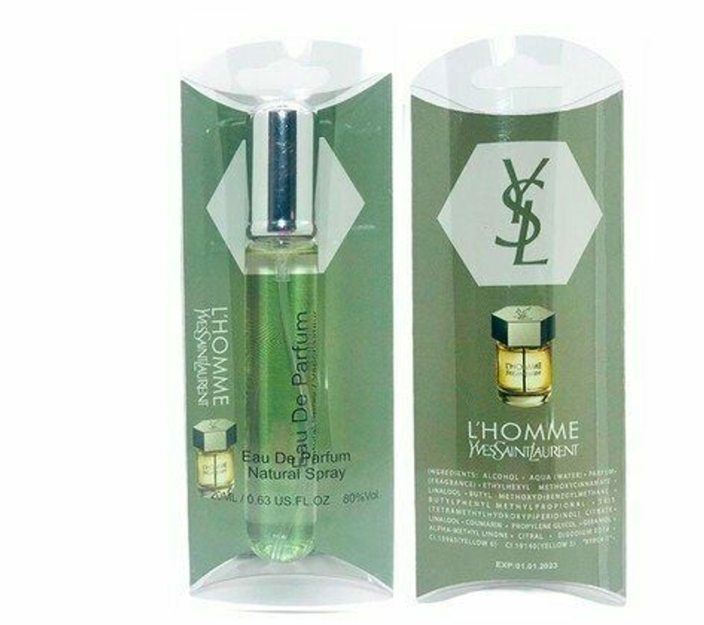 Yves Saint Laurent L'Homme edp for man 20 ml.