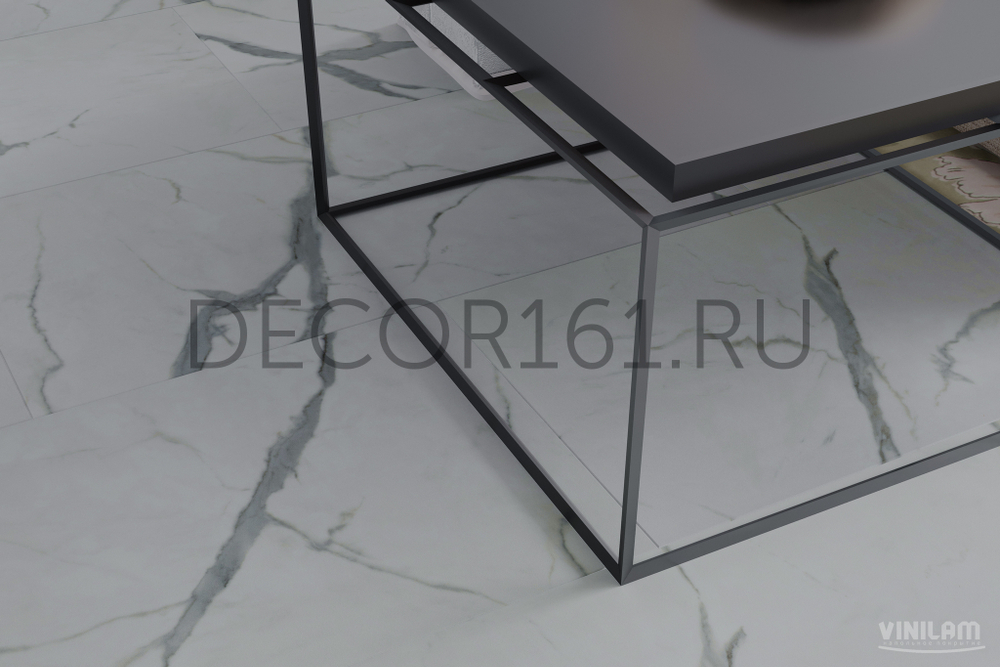 Виниловый ламинат VINILAM 87999 Греческий Мрамор Glue